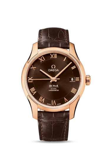 Omega De Ville Co-Axial 41 Red Gold / Brown